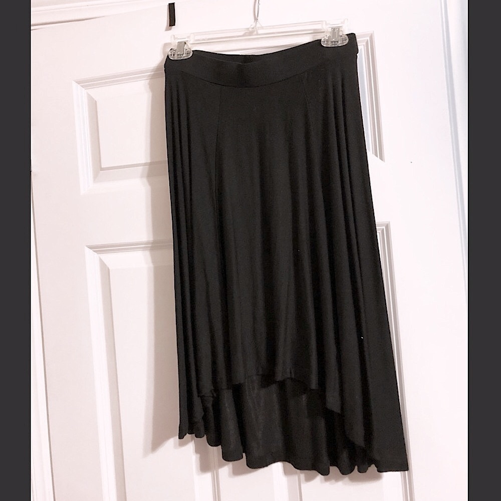 stem high low skirt (NWOT)